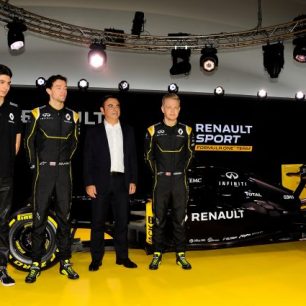 Renault Sport F1 car 2016 and drivers ©Sutton Motorsport Images